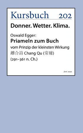Egger |  Priameln zum Buch vom Prinzip der kleinsten Wirkung | eBook | Sack Fachmedien