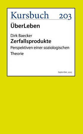 Baecker |  Zerfallsprodukte | eBook | Sack Fachmedien