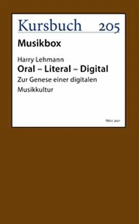 Lehmann |  Oral - Literal - Digital | eBook | Sack Fachmedien