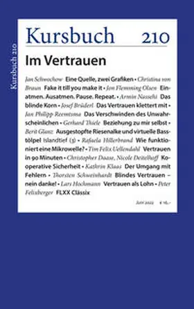 Nassehi / Felixberger / Anderl |  Kursbuch 210 | Buch |  Sack Fachmedien