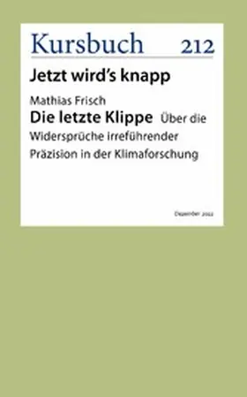 Frisch |  Die letzte Klippe | eBook | Sack Fachmedien