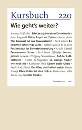 Nassehi / Felixberger / Anderl |  Kursbuch 220 | eBook | Sack Fachmedien