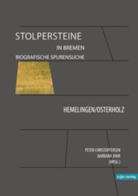 Christoffersen / Barbara | Stolpersteine in Bremen Band VII | Buch | 978-3-96202-124-5 | sack.de