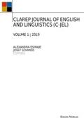 Esimaje / Schmied |  CLAREP JOURNAL OF ENGLISH AND LINGUISTICS (C-JEL) | eBook | Sack Fachmedien