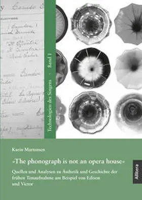 Martensen |  'The phonograph is not an opera house'. | Buch |  Sack Fachmedien