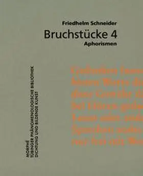 Schneider |  Bruchstücke 4 | Buch |  Sack Fachmedien