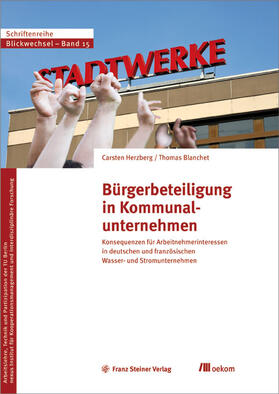 Herzberg / Blanchet |  Herzberg, C: Bürgerbeteiligung in Kommunalunternehmen | Buch |  Sack Fachmedien