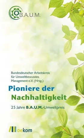 e.V. |  Pioniere der Nachhaltigkeit | eBook | Sack Fachmedien