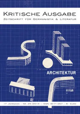  Kritische Ausgabe 24 - Architektur | Buch |  Sack Fachmedien