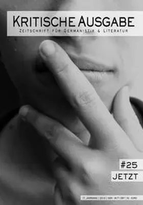  Kritische Ausgabe | Buch |  Sack Fachmedien