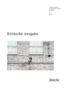  Kritische Ausgabe | Buch |  Sack Fachmedien