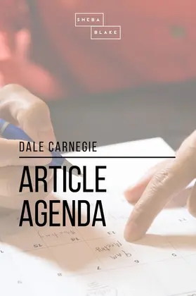 Blake |  Article Agenda | eBook | Sack Fachmedien