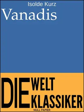 Kurz / Schulze | Vanadis | E-Book | www.sack.de