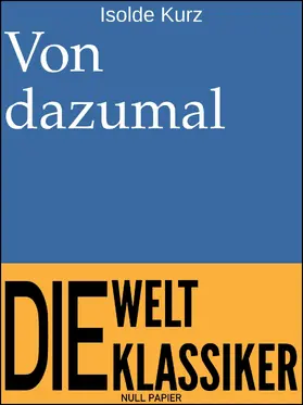 Kurz / Schulze | Von dazumal | E-Book | www.sack.de