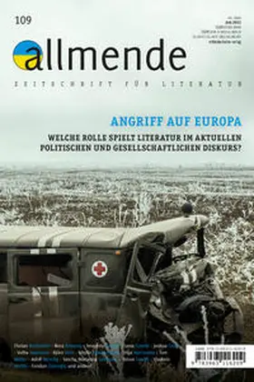 Schmidt-Bergmann |  Allmende 109 – Zeitschrift für Literatur | eBook | Sack Fachmedien