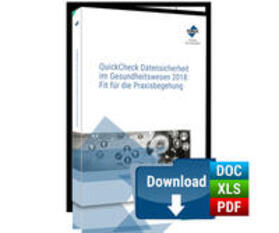 Schneider, E: QuickCheck Datensicherheit im Gesundheitswesen | Medienkombination | 978-3-96314-116-4 | sack.de