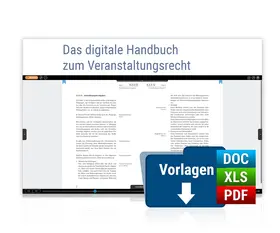 Reschke |  Das digitale Handbuch zum Veranstaltungsrecht | Datenbank |  Sack Fachmedien