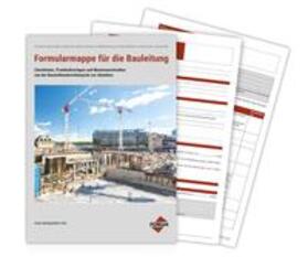 Fichtl | Formularmappe für die Bauleitung | Buch | 978-3-96314-341-0 | sack.de