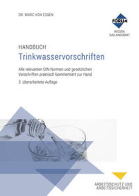 von Essen | Handbuch Trinkwasservorschriften | Medienkombination | 978-3-96314-484-4 | sack.de