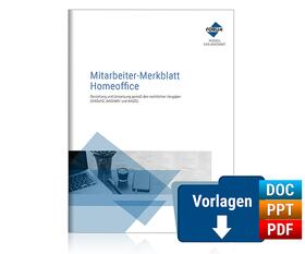 Forum Verlag Herkert GmbH |  Mitarbeiter-Merkblatt Homeoffice -PREMIUM-Ausgabe | Datenbank |  Sack Fachmedien