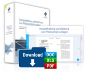 Schroeder |  Handbuch Instandhaltung und Wartung von Photovoltaik-Anlagen | Buch |  Sack Fachmedien