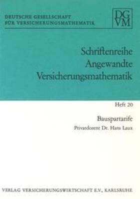 Laux | Bauspartarife | Buch | 978-3-96329-152-4 | sack.de