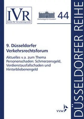  9. Düsseldorfer Verkehrsrechtsforum | Buch |  Sack Fachmedien