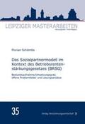 Schömbs |  Schömbs, F: Sozialpartnermodell im Kontext des Betriebsrente | Buch |  Sack Fachmedien