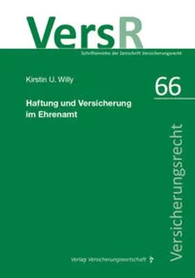 Willy / Wandt |  Haftung und Versicherung im Ehrenamt | Buch |  Sack Fachmedien