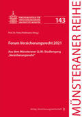 Pohlmann |  Forum Versicherungsrecht 2021 | Buch |  Sack Fachmedien