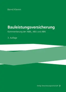 Klemm / Klemm-Costa |  Bauleistungsversicherung | Buch |  Sack Fachmedien