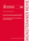 Enger / Pohlmann / Osswald |  Forum Versicherungsrecht 2022 | Buch |  Sack Fachmedien