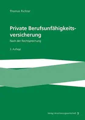 Richter | Private Berufsunfähigkeitsversicherung | Buch | 978-3-96329-466-2 | www.sack.de