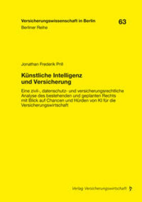 Prill / Armbrüster / Gründl | Künstliche Intelligenz und Versicherung | Buch | 978-3-96329-497-6 | sack.de