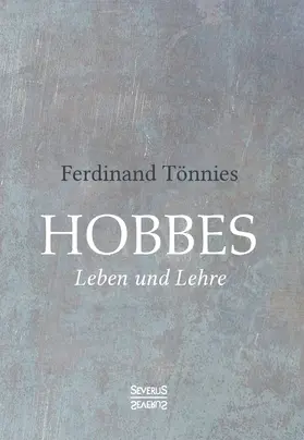 Tönnies |  Hobbes | Buch |  Sack Fachmedien