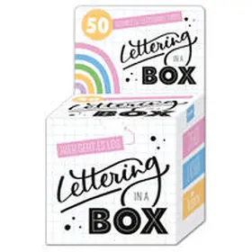 Landschützer |  Lettering in a Box - 50 schnelle Letteringtipps - ziehen lachen lettern | Buch |  Sack Fachmedien