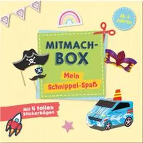 Mitmachbox - Mein Schnippel-Spaß mit 4 tollen Stickerbögen | Buch | 978-3-96347-450-7 | www.sack.de
