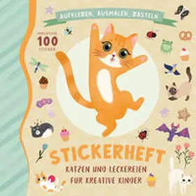  Stickerheft Katze Schlecki | Buch |  Sack Fachmedien