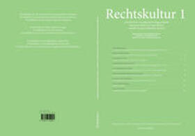 Czeguhn / Gschwend / Heirbaut | Rechtskultur 1 | Buch | 978-3-96374-008-4 | sack.de