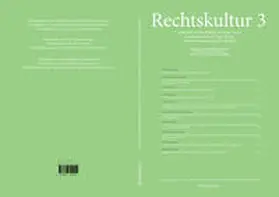 Sánchez Aranda / Czeguhn / Gschwend | Rechtskultur 3 | Buch | 978-3-96374-025-1 | sack.de