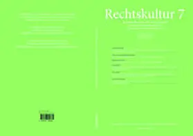 Czeguhn / Gschwend / Heirbaut |  Rechtskultur 7 | Buch |  Sack Fachmedien