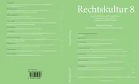 Berger / Löhnig / Renglet | Rechtskultur 8 | Buch | 978-3-96374-039-8 | sack.de