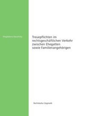 Magdalena / Martin | Treuepflichten im rechtsgeschäftlichen Verkehr zwischen Ehegatten sowie Familienangehörigen | Buch | 978-3-96374-049-7 | sack.de