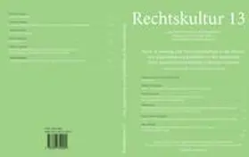 Löhnig / Gschwend / Heirbaut |  Rechtskultur 13 | Buch |  Sack Fachmedien