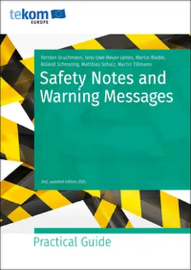 Schmeling / Heuer-James / Tillmann |  Safety Notes and Warning Messages | Buch |  Sack Fachmedien
