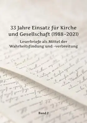 Barth |  33 Jahre Einsatz für Kirche und Gesellschaft Bd. II | Buch |  Sack Fachmedien