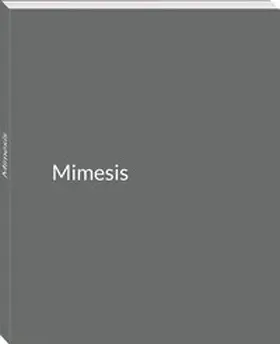 Alt |  Wolfgang Alt – Mimesis | Buch |  Sack Fachmedien