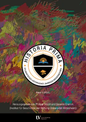 Cramm / Institut für Geschichte der Universität Hildesheim / Strobl |  Historia Prima | Buch |  Sack Fachmedien