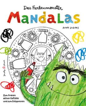 Llenas |  Das Farbenmonster - Mandalas | Buch |  Sack Fachmedien