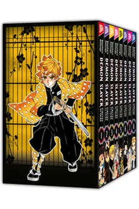 Gotouge |  Demon Slayer - Kimetsu no Yaiba 1-8 mit Sammelschuber | Buch |  Sack Fachmedien